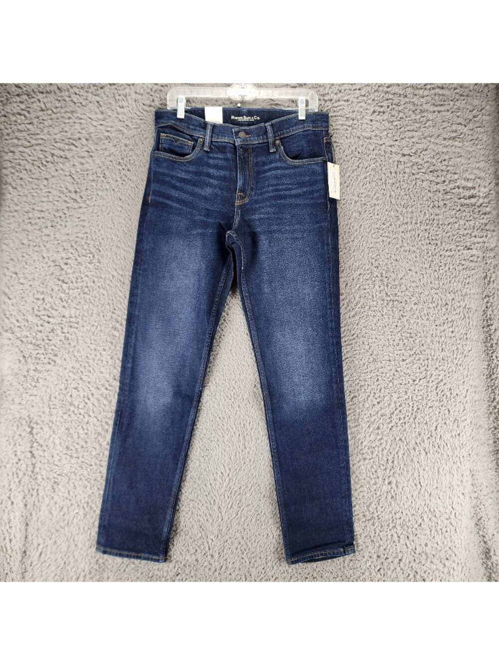 Rising Sun & Co Jeans Mens 30x34 Blue Stretch Mid Rise The Slim Fit *NWT*